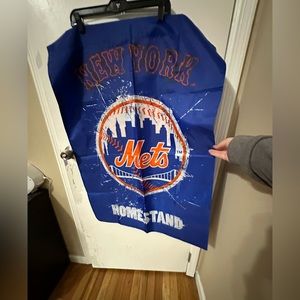 NY Mets flag (double sided) - new, never used
